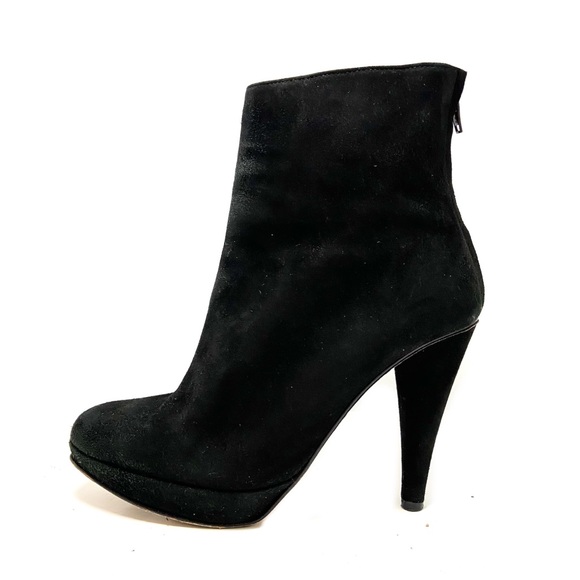 Opening Ceremony Shoes Opening Ceremony Camila Black Suede Ankle